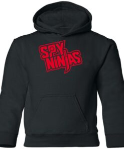 Chad Wild Clay Merch Spy Ninjas Youth Black Hoodie Chad Wild Clay Merch Spy Ninjas Youth Black Hoodie