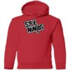 Chad Wild Clay Merch Spy Ninjas Youth Red Hoodie