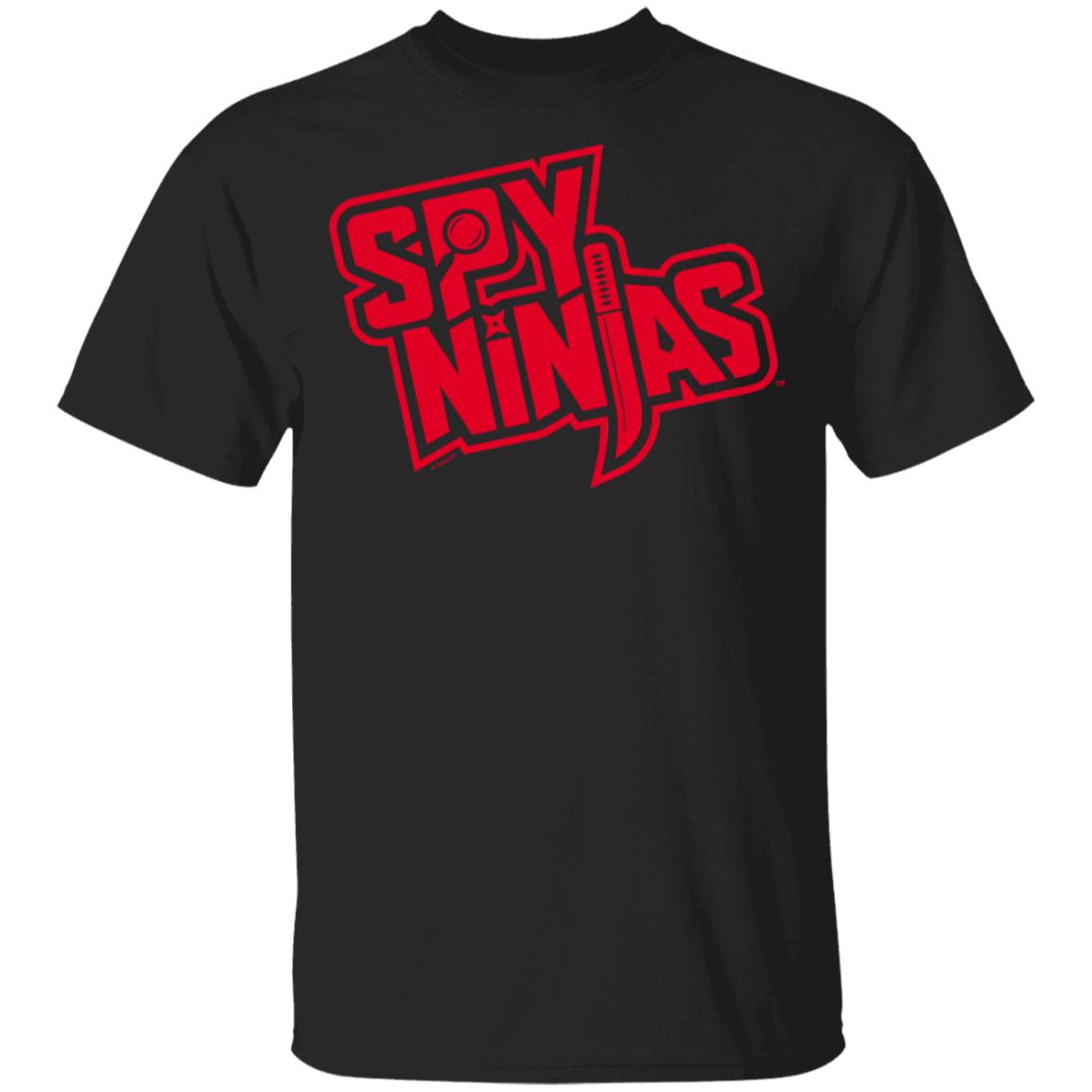 Chad Wild Clay Merch Spy Ninjas Youth Short Sleeve Black T-Shirt Chad Wild Clay Merch Spy Ninjas Youth Short Sleeve Black T-Shirt