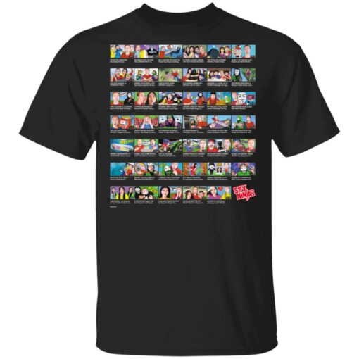 Chad Wild Clay Merch Thumbnails Spy Ninjas Short Sleeve Black T-Shirt