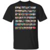 Chad Wild Clay Merch Thumbnails Spy Ninjas Youth Short Sleeve Black T-Shirt