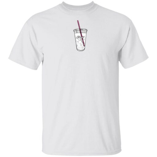Charlis Merch Iced Coffee Hoodie White