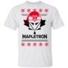 Chase Claypool Merch Chase Claypool Mapletron Xmas T-shirt