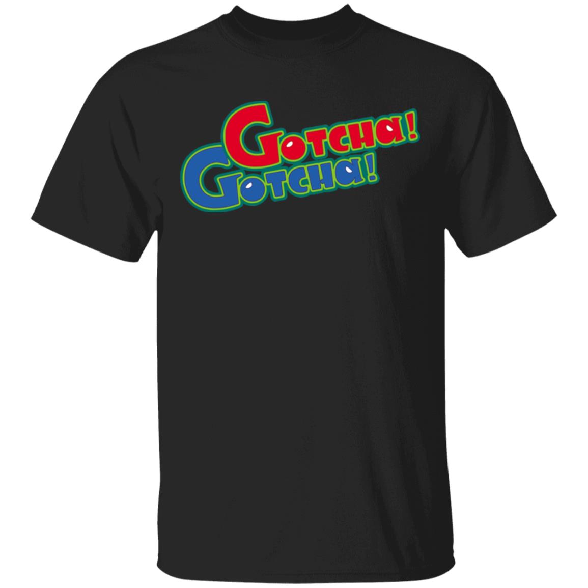 Chip Chipperson Merch Gotcha Gotcha Red Blue Shirt Chip Chipperson Merch Gotcha Gotcha Red Blue Shirt