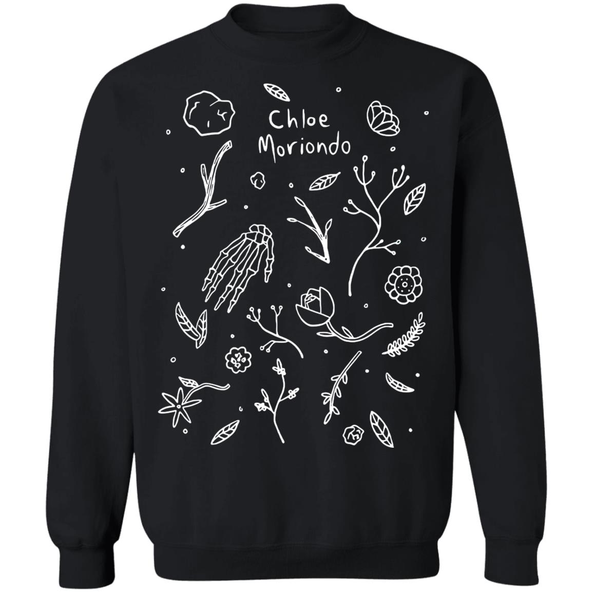 Chloe Moriondo Merch Sticks Stones Black Crewneck Chloe Moriondo Merch Sticks Stones Black Crewneck