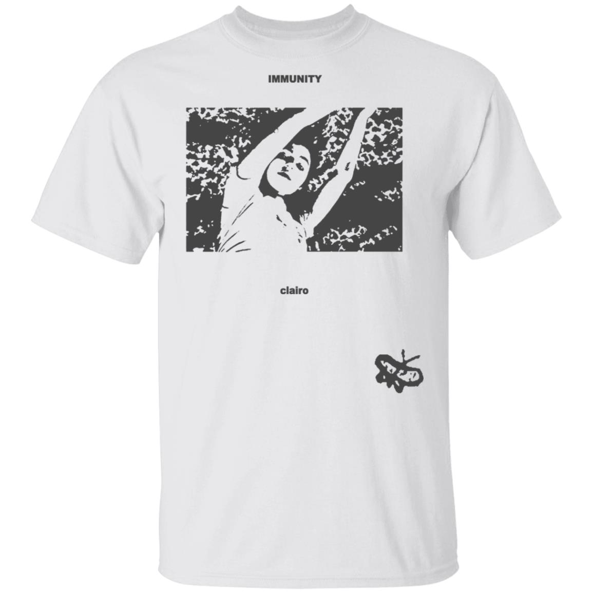 Clairo Merch Immunity Leopard Photo Tee Clairo Merch Immunity Leopard Photo Tee