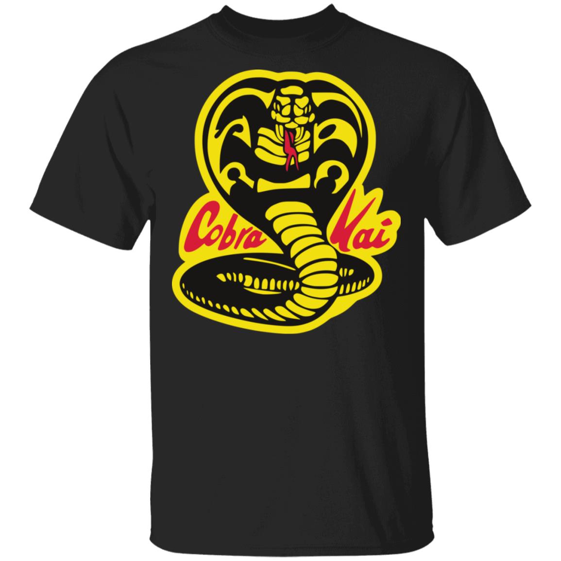 Cobra Kai Logo Black Unisex Tee Cobra Kai Logo Black Unisex Tee
