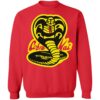 Cobra Kai Logo Red Crewneck