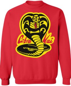 Cobra Kai Logo Red Crewneck Cobra Kai Logo Red Crewneck