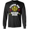 Cobra Kai Never Dies Black Long Sleeve Tee