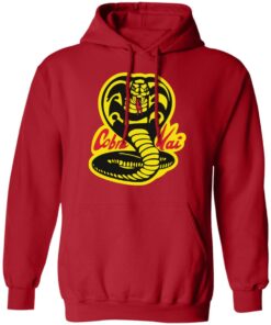 Cobra Kai Snake Logo Red Hoodie Cobra Kai Snake Logo Red Hoodie