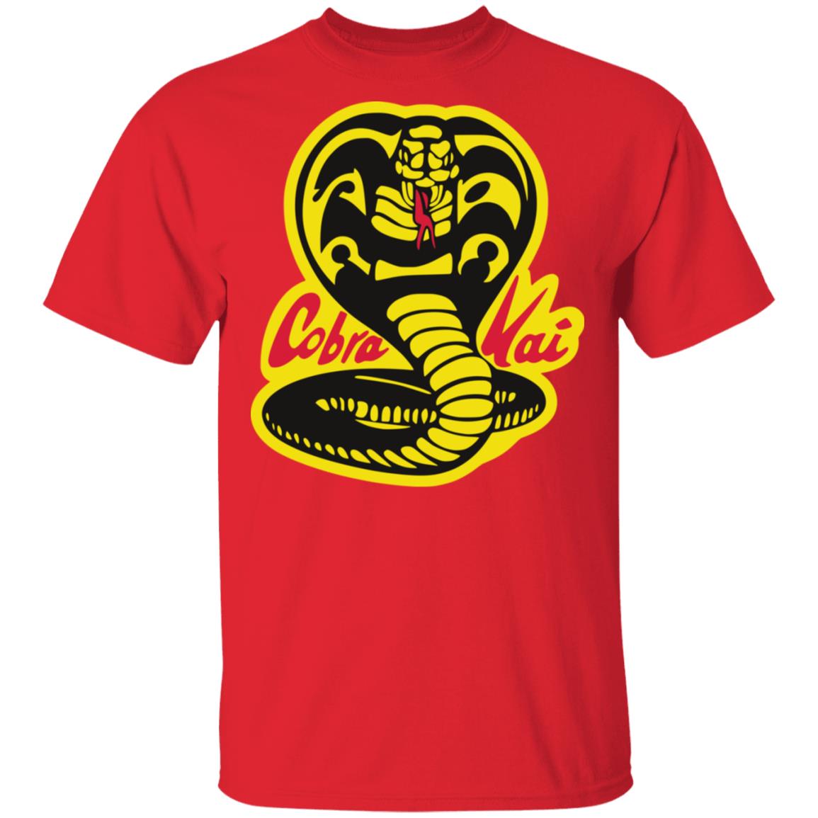 Cobra Kai Snake Logo Red T-Shirt Cobra Kai Snake Logo Red T-Shirt