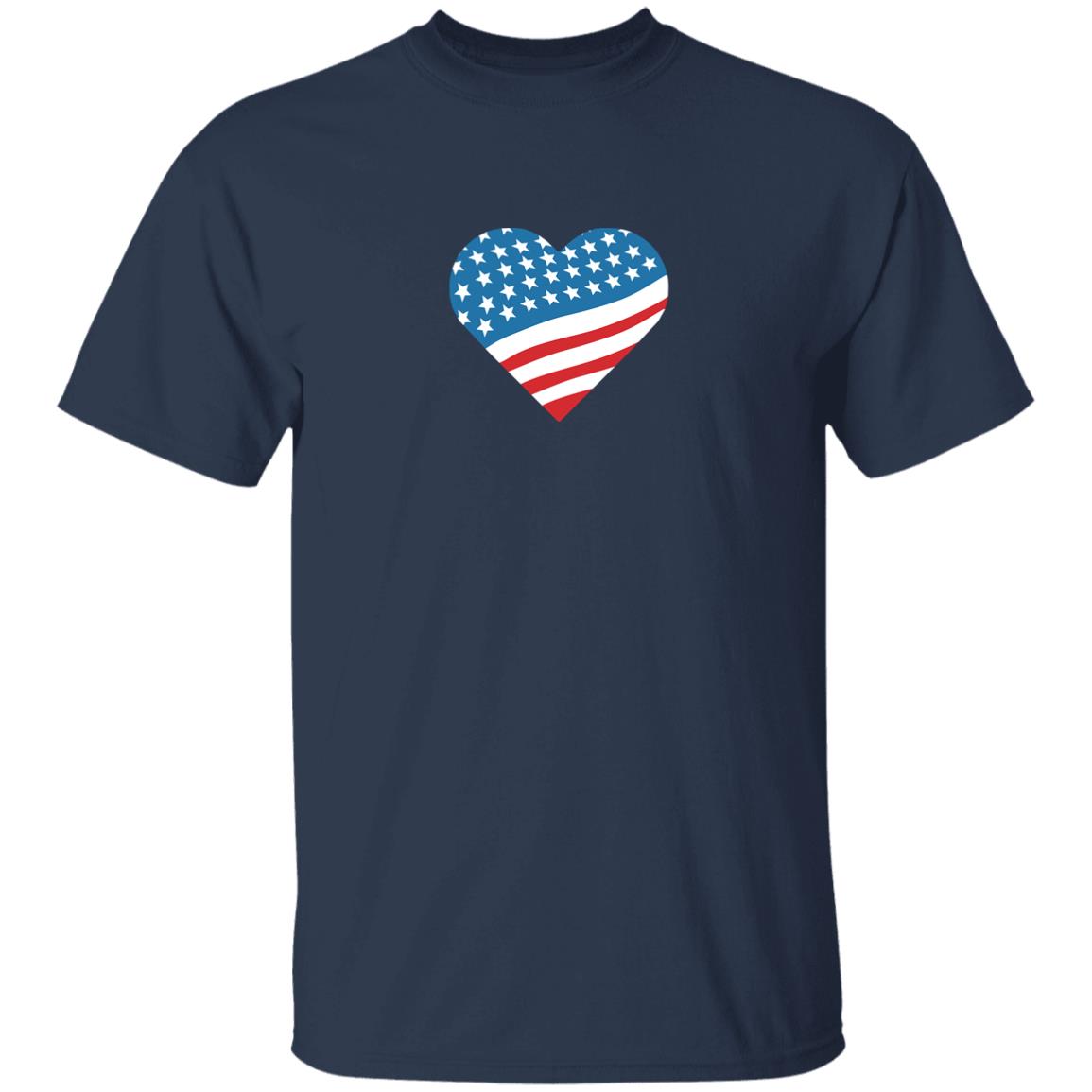 Cringe Fam Merch American Heart Tee Youth Cringe Fam Merch American Heart Tee Youth