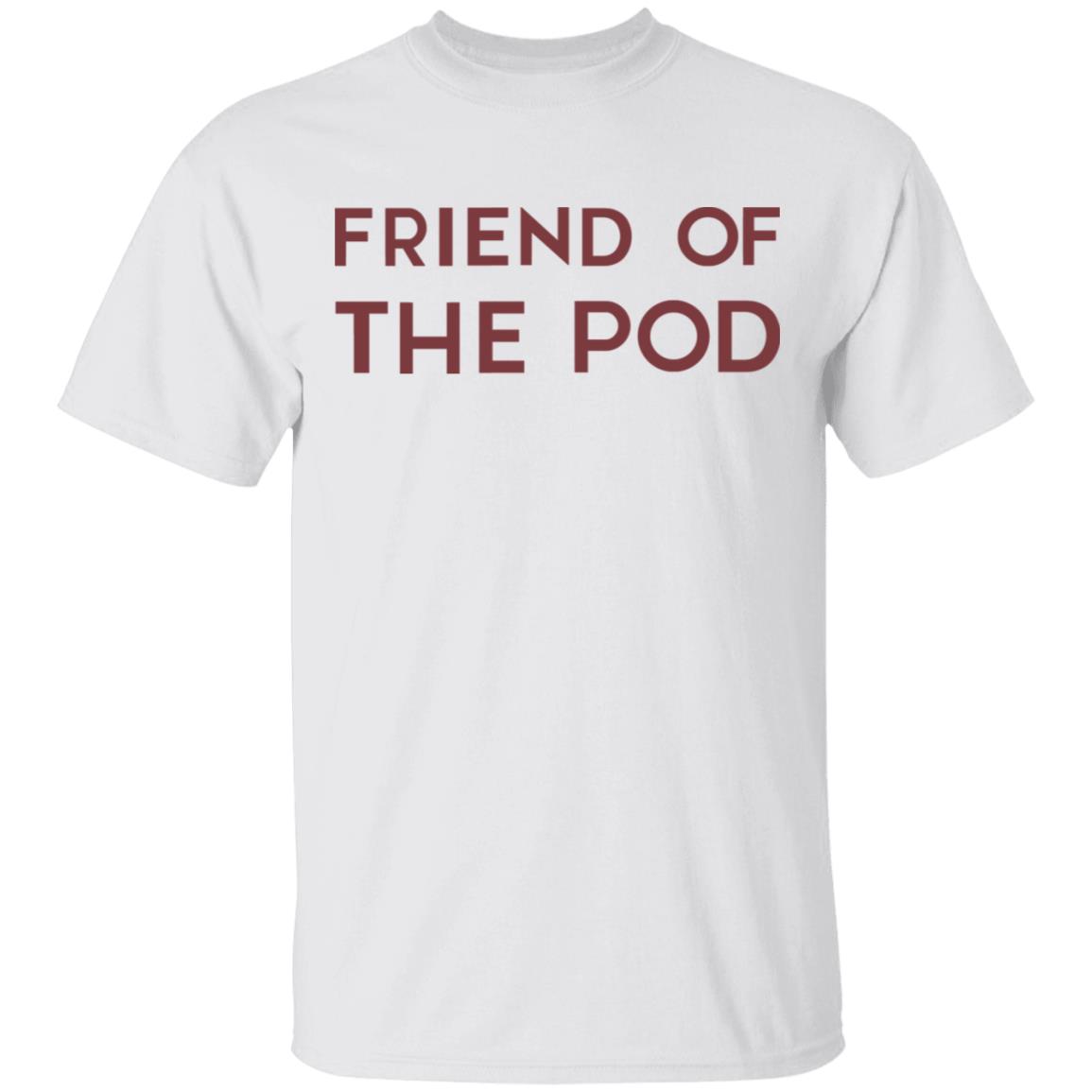 Crooked Media Merch Friend Of The POD Monochrome T-Shirt Crooked Media Merch Friend Of The POD Monochrome T-Shirt
