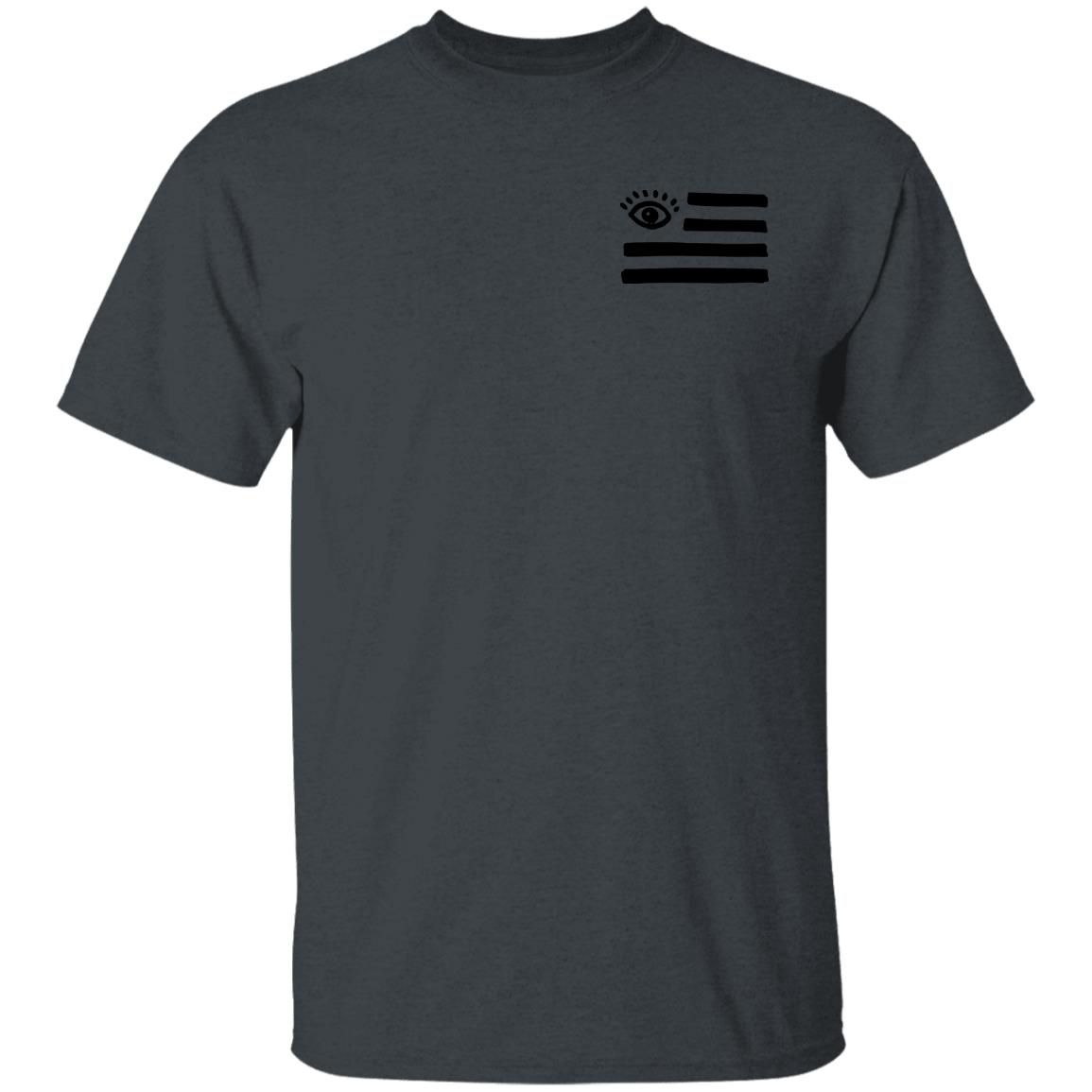 Crooked Media Merch POD Save The People Lapel Print T-Shirt Crooked Media Merch POD Save The People Lapel Print T-Shirt