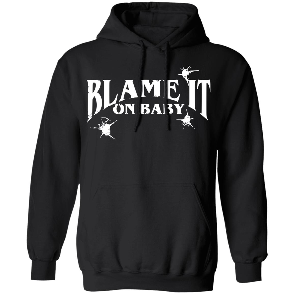 Dababy Merch Blame It On Baby Black Logo Hoodie Dababy Merch Blame It On Baby Black Logo Hoodie