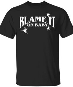 Dababy Merch Blame It On Baby Black Logo T-Shirt Dababy Merch Blame It On Baby Black Logo T-Shirt