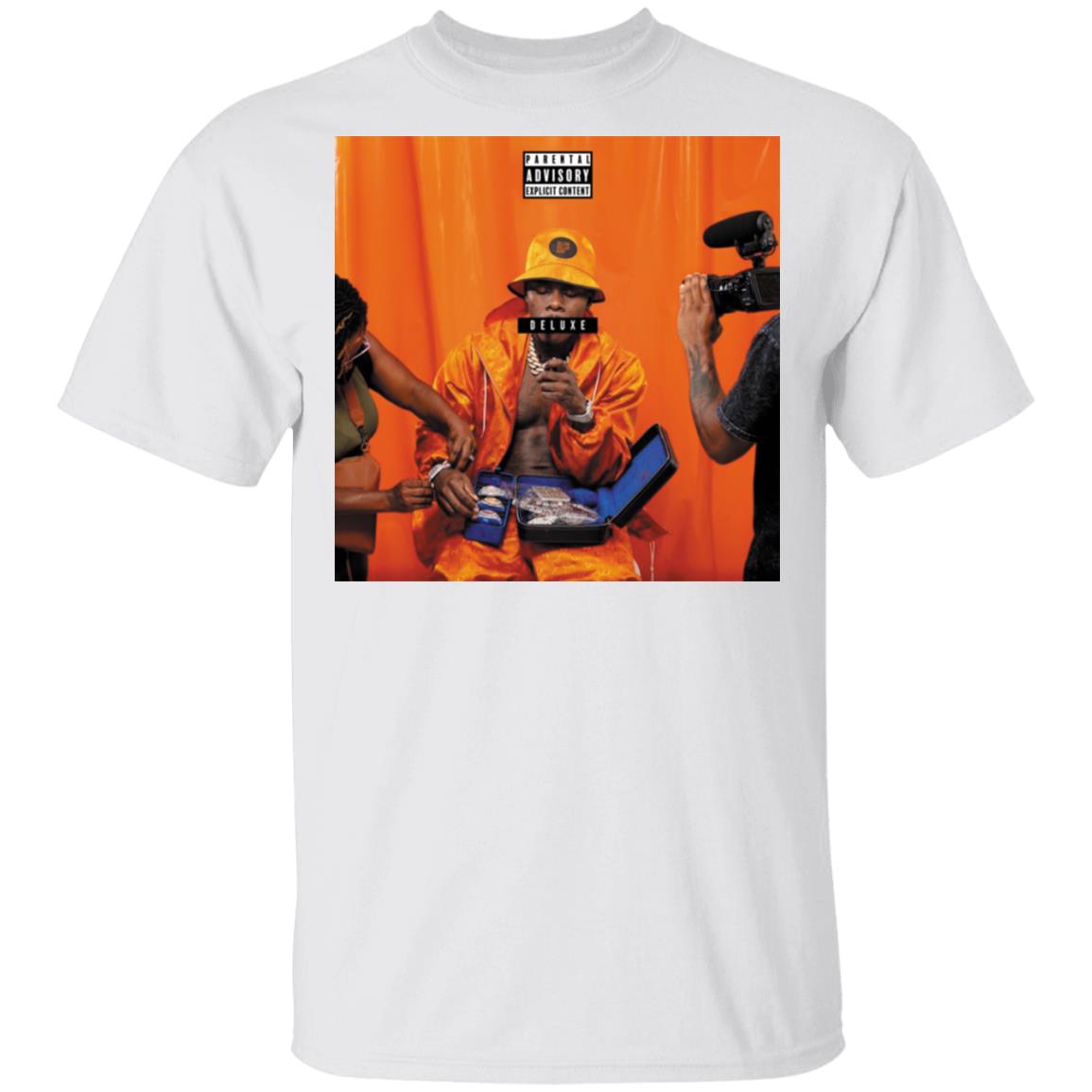 Dababy Merch Blame It On Baby Deluxe White T-Shirt Dababy Merch Blame It On Baby Deluxe White T-Shirt