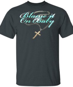 Dababy Merch Blame It On Baby White Chain T-Shirt Dababy Merch Blame It On Baby White Chain T-Shirt