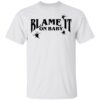 Dababy Merch Blame It On Baby White Logo T-Shirt