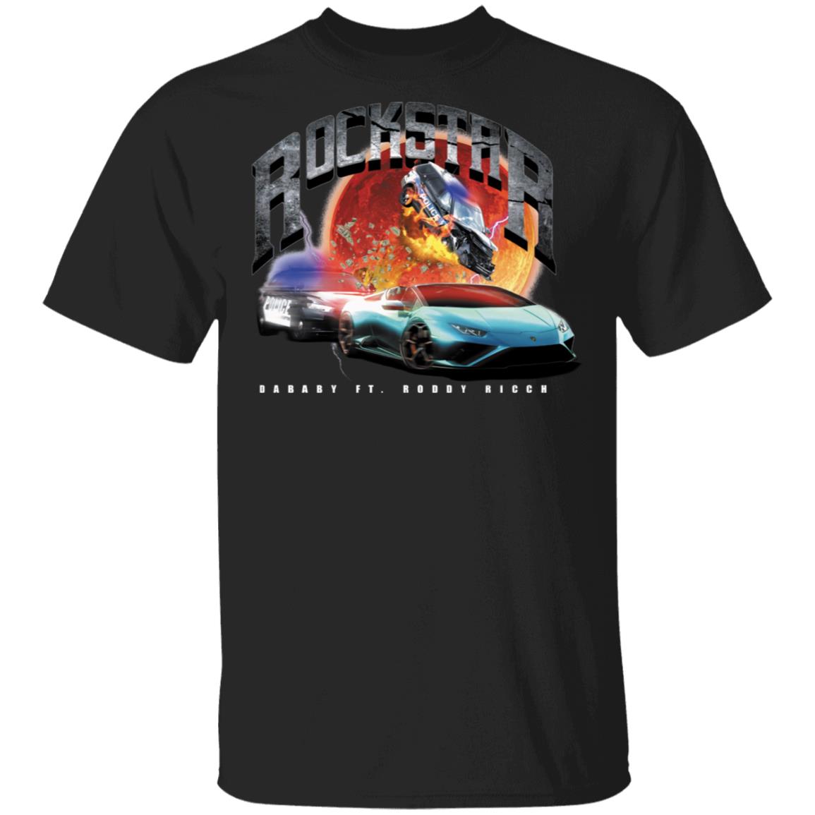 Dababy Merch Lambo Black T-Shirt Dababy Merch Lambo Black T-Shirt