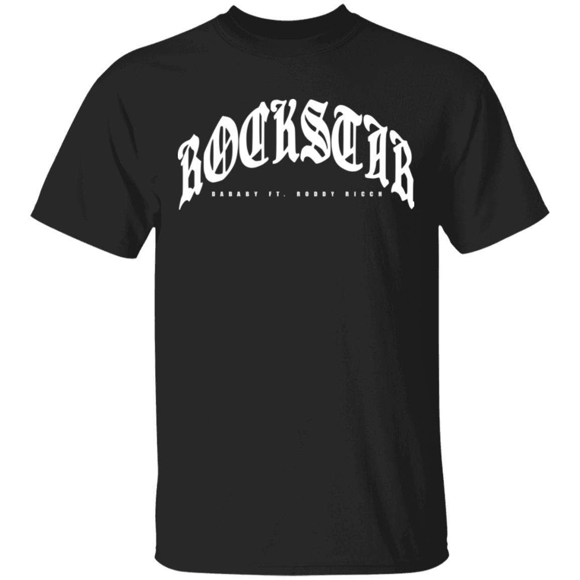 Dababy Merch Rockstar Black T-Shirt Dababy Merch Rockstar Black T-Shirt