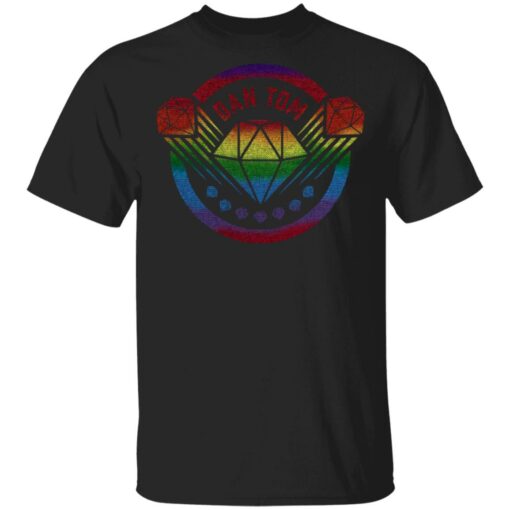 Dantdm Merch DanTDM Black Rainbow Hologram T-Shirt