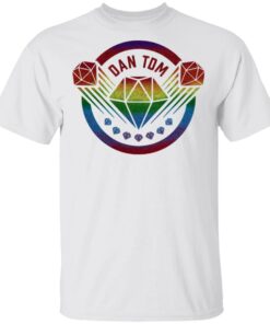 Dantdm Merch DanTDM White Rainbow Hologram T-Shirt Dantdm Merch DanTDM White Rainbow Hologram T-Shirt
