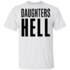 Daughters Band Merch Hell White Tee