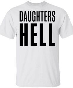 Daughters Band Merch Hell White Tee Daughters Band Merch Hell White Tee