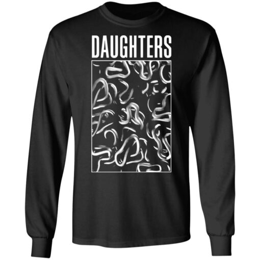 Daughters Band Merch Snake Black Longsleeve