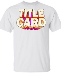 Dead Meat Merch Title Card T-Shirt Dead Meat Merch Title Card T-Shirt