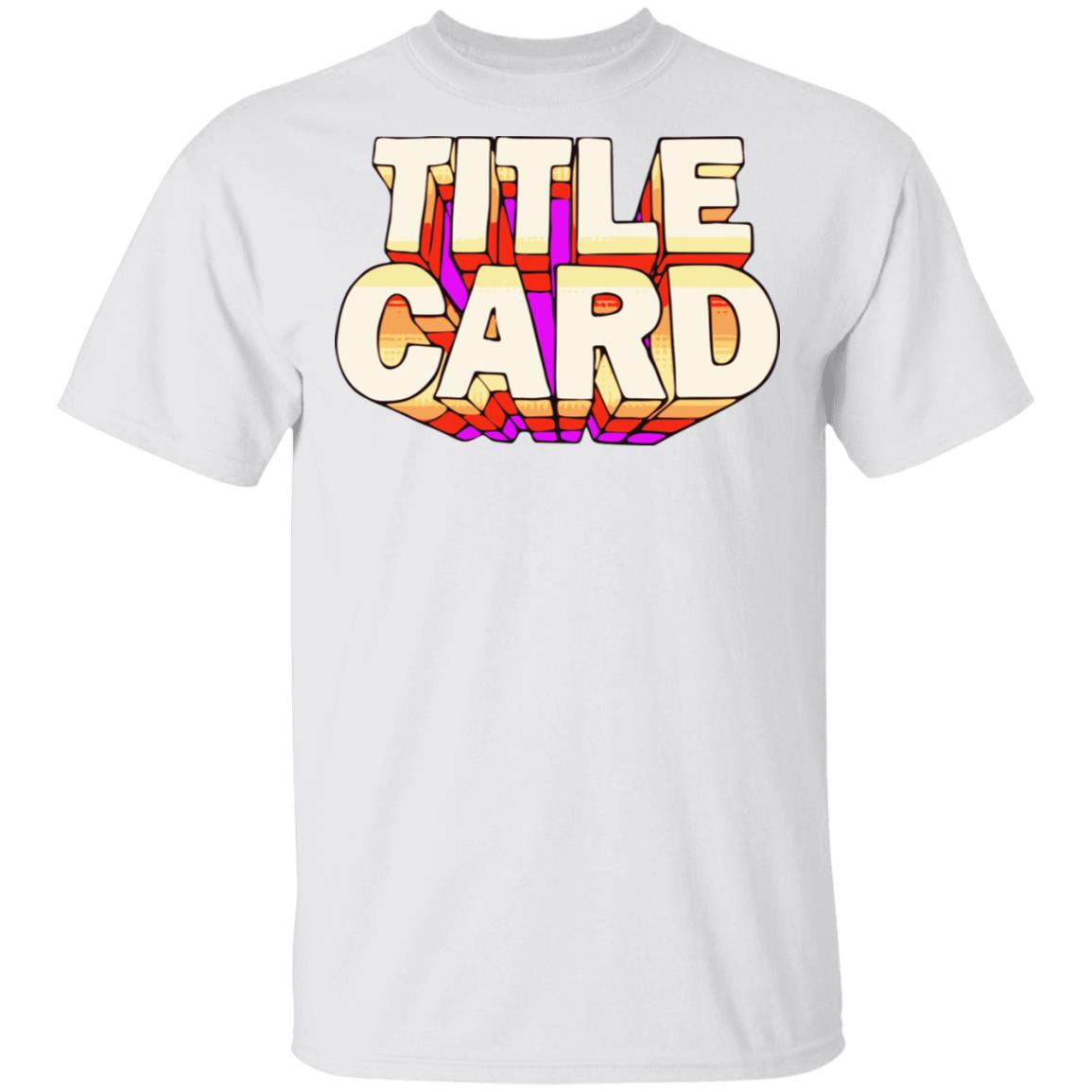 Dead Meat Merch Title Card T-Shirt Dead Meat Merch Title Card T-Shirt