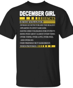 December Girl Facts Classic T-Shirt December Girl Facts Classic T-Shirt