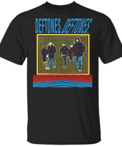 Deftones Deftones Band Photo Stone Wash Black T-Shirt Deftones Deftones Band Photo Stone Wash Black T-Shirt