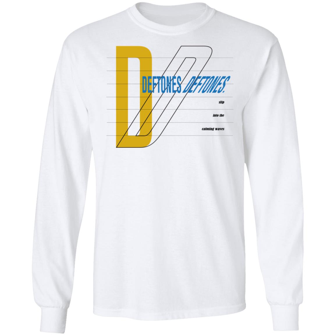 Deftones T Shirt Deftones Deftones White Long Sleeve Deftones T Shirt Deftones Deftones White Long Sleeve