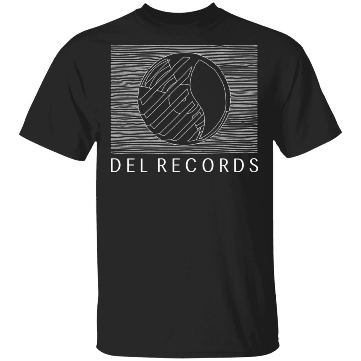 Del Records Merch Del Line Art Tee Del Records Merch Del Line Art Tee