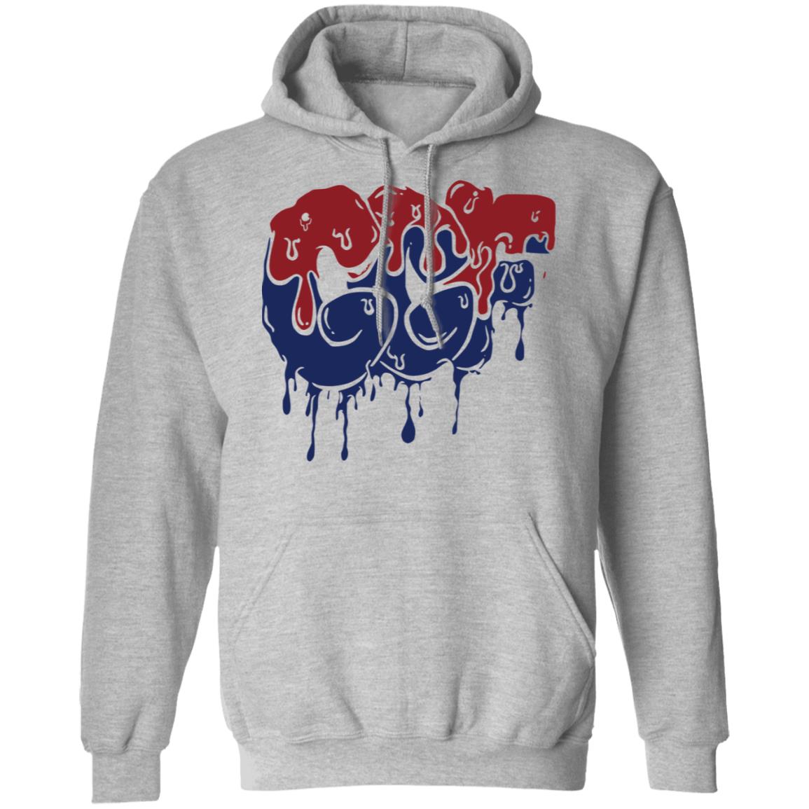 Del Records Merch GGF Drip Black Hoodie Del Records Merch GGF Drip Black Hoodie