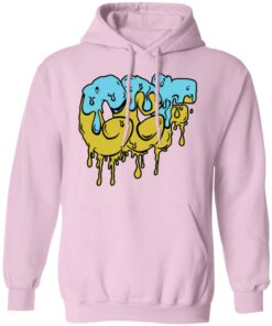 Del Records Merch GGF Drip Pink Hoodie Del Records Merch GGF Drip Pink Hoodie