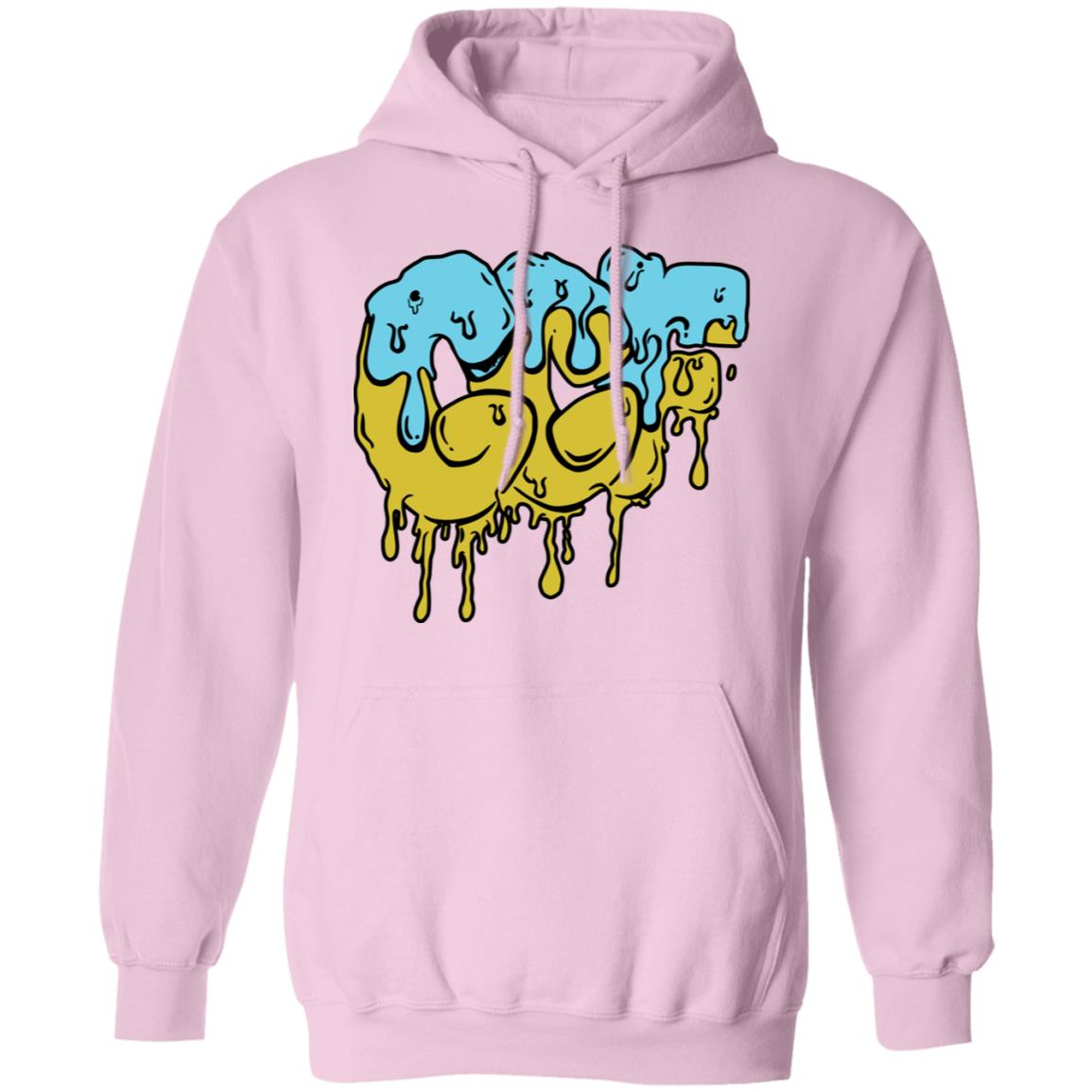 Del Records Merch GGF Drip Pink Hoodie Del Records Merch GGF Drip Pink Hoodie