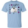 Denisdaily Merch I Love Cats Shirt