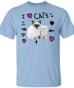 Denisdaily Merch I Love Cats Shirt Denisdaily Merch I Love Cats Shirt