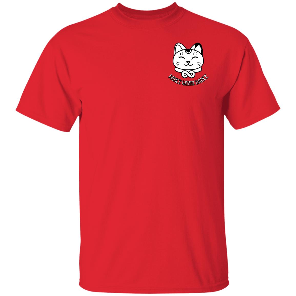 Dgd Merch Cat Red Tee Dgd Merch Cat Red Tee
