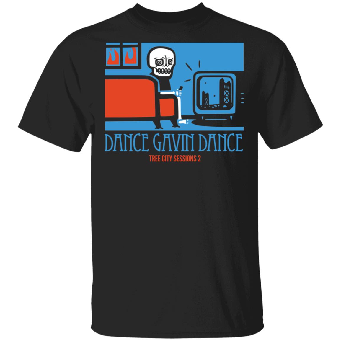 Dgd Merch TV Black Tee Dgd Merch TV Black Tee