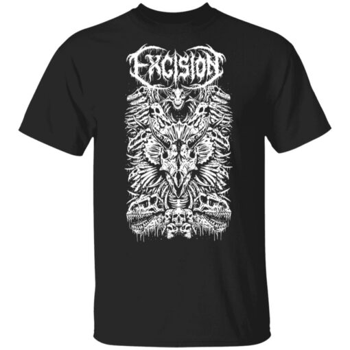 Excision Merch Excision Black Metal Tee