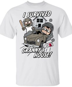 Fgteev Merch I Survived Granny’s House T-Shirt Fgteev Merch I Survived Granny’s House T-Shirt