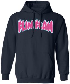 Flimflam Merch Flaming Text Hoodie Flimflam Merch Flaming Text Hoodie