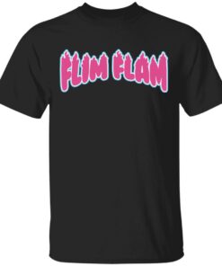 Flimflam Merch Flaming Text Shirt Flimflam Merch Flaming Text Shirt