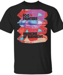 Foo Fighters Merch Medicine At Midnight Cover Tee Foo Fighters Merch Medicine At Midnight Cover Tee