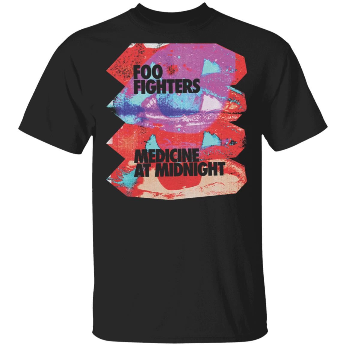 Foo Fighters Merch Medicine At Midnight Cover Tee Foo Fighters Merch Medicine At Midnight Cover Tee